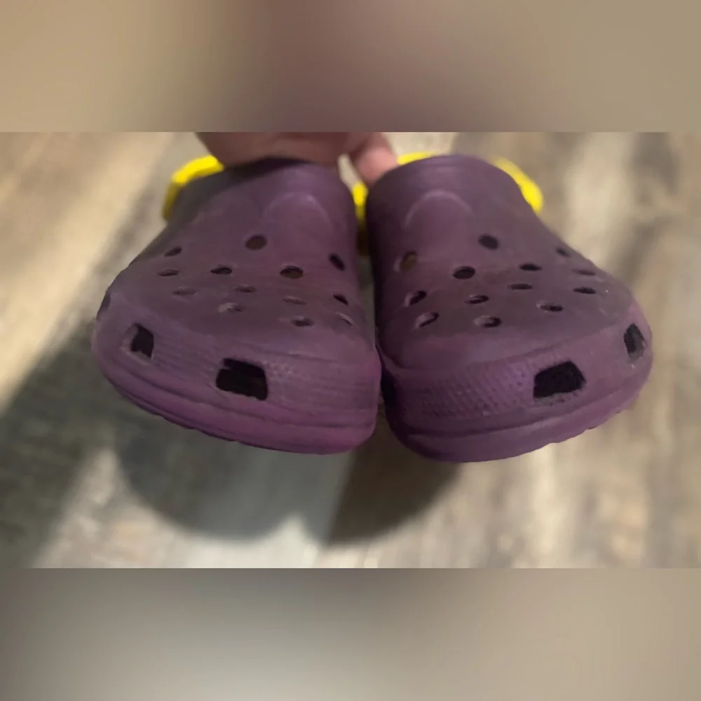 LSU crocs - Picture 2 of 8